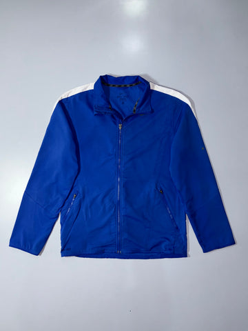Nike Dri-Fit Full-Zip Track Jacket – Royal Blue/White (M)