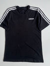 Adidas 3-Stripe Essentials Tee Black ( XS )