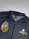Oniarri Japanese "Jizobosatsu" Embroidered Fleece Track Jacket (M)