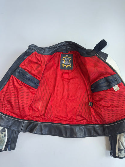 !            Ultra Premium Pure Leather Racing Jacket (PADDED) (S)