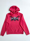 Y2K New Balance Red Hoodie – William J. Riley 1906 Crest Print (M)