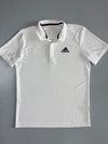 Adidas White Polo Tee-Shirt (L)
