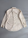 Tommy Hilfiger | Windowpane Check Long Sleeve Shirt | Cream/Red (Xl/2Xl)