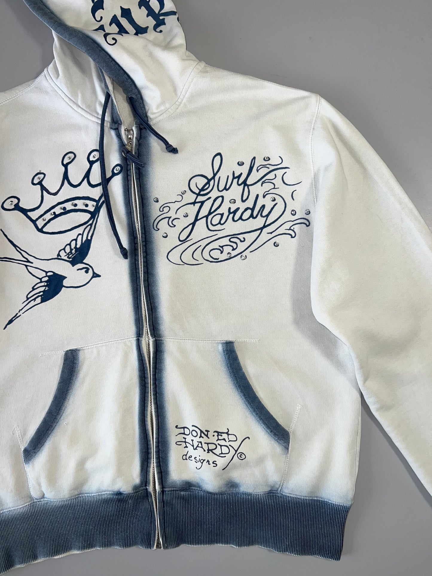 ZED-HARDY x Christian Audigier Original Jacket (SUPER RARE FIND) (L/XL)