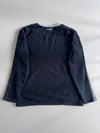 Fila “Trofeo” Embroidered Crewneck Sweatshirt – Black/Grey (XL)