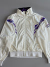 Asics Vintage Track Jacket White & Purple (S)