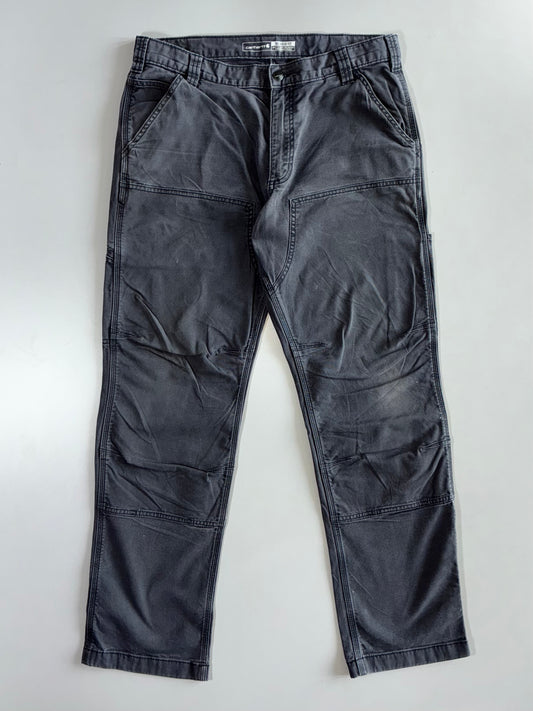 Carhartt Rugged Flex Relaxed Fit Double-Front Canvas Work Pants (W:34 |L:41)