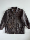 Vintage Premium Original Leather Jacket (2XL)