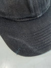 New Era 9FORTY Plain Washed Black  Cap – Made in Laos (Adjustable)