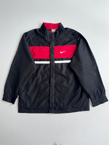 Nike | Black & Red Colorblock Windbreaker (M/L)