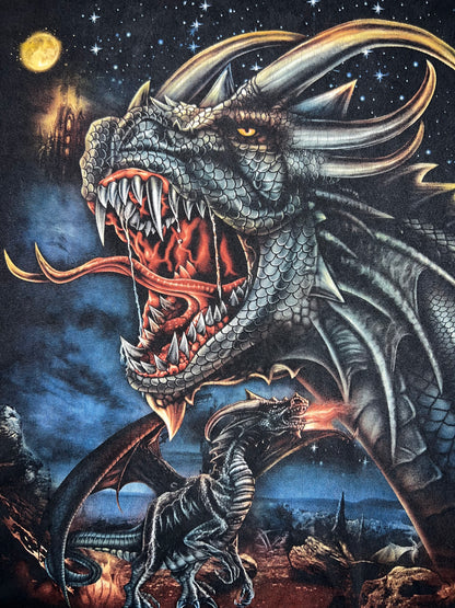 !                                                                        Big dinosaur 🦖 Rare Vintage tee(L/Xl)