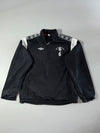 Vintage Umbro Søgne Fotballklubb Half-Zip Drill Top – Black (L)