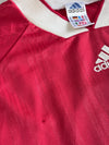 Vintage Adidas Long Sleeve Football Jersey – Red & White (2XL)