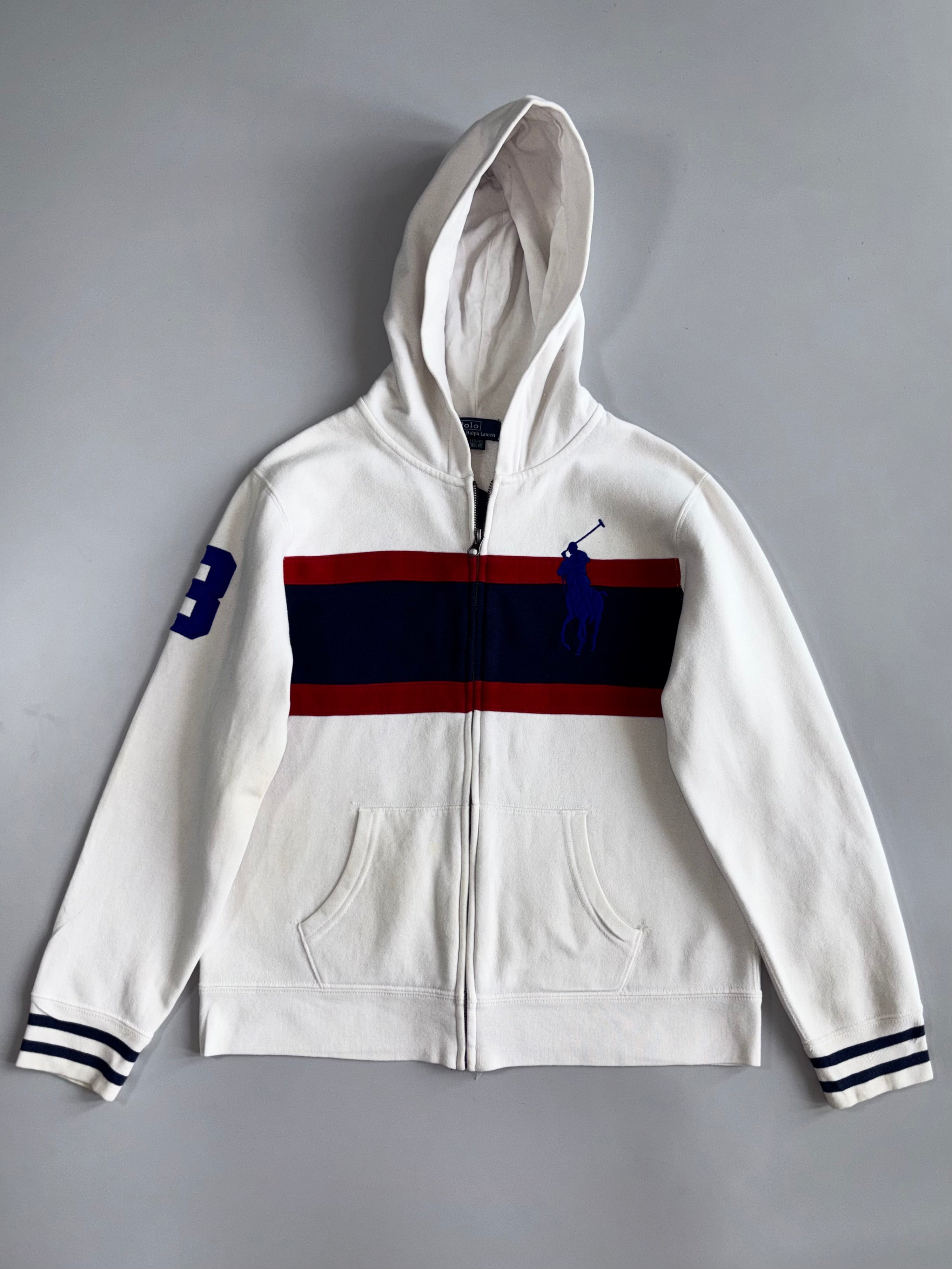 Polo Ralph Lauren Original Zip-Up Hooded Embroidered Logo Jacket