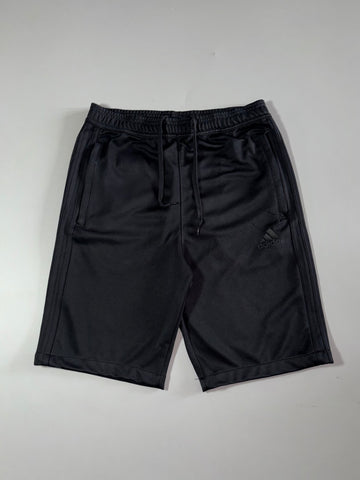 Adidas Tonal 3-Stripe Track Shorts – Black (W:30) (L:22)