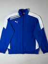 Puma Royal Blue White Woven Track Jacket (XL)