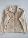 Fila Cream Sherpa Fleece Zip Jacket(M)