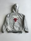 NBA Chicago Bulls Reversible Hooded Bomber Jacket(M)