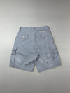 Polo Ralph Lauren Blue Pinstripe Utility Cargo Shorts (W:32) (L:22)