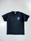 Noah NYC Fisheries of the US Caviar Tin Logo Faded Black Tee(L)