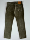 Levi’s 511 Olive Corduroy Straight Pants (W:32|L:39)