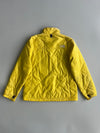 The North Face Yellow Diamond Quilted Puffer Jacket (M)