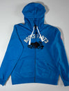 Roots | Est. 1973 Full-Zip Hoodie Blue (L)