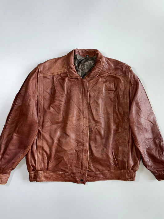 Premium Original Leather Jacket (XL)