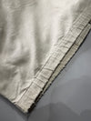 Vintage Lacoste Harrington Jacket – Beige Canvas Zip-Up (2XL)