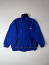 Reebok Vintage Reversible Colourblock Track Jacket – Black/Royal Blue (XL)