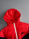 Nike Reversible Puffer Hooded Jacket – Red/Black, Kids (S)