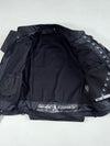 Bering Mesh Motorcycle Racing Jacket – Black/White (M)