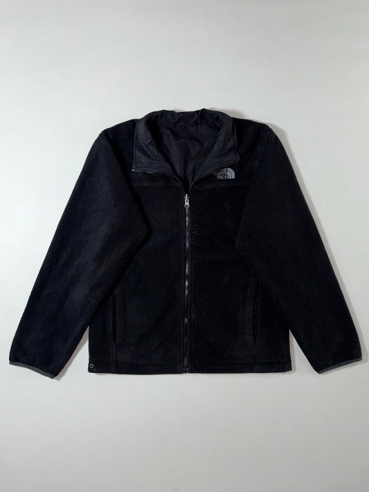 The North Face Denali Fleece Jacket – Black, Full Zip, Men’s Reversible (S)