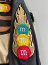 M&M’s Racing Jacket Embroidered Patches – Black/Cream (XS/S)