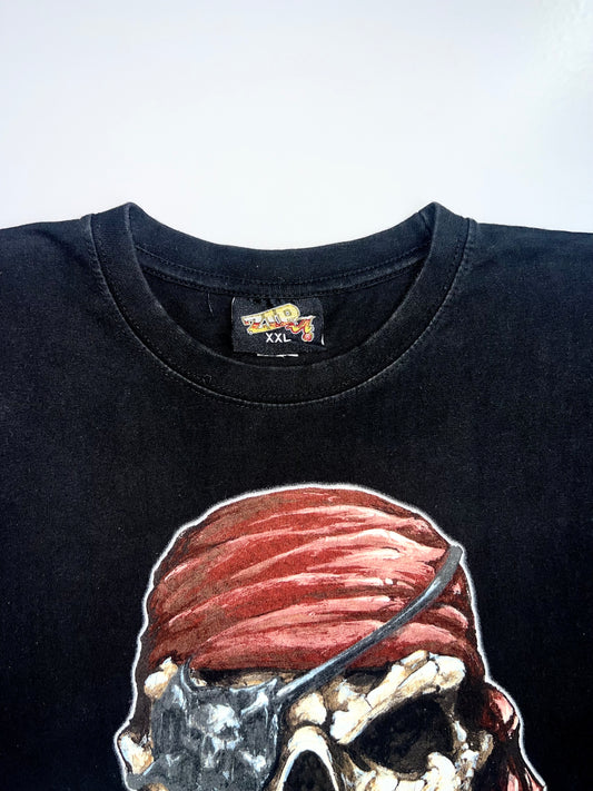 Vintage "Skull & Cross Muskets Adult T-shirt" (XXL)