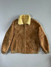Vintage Premium Original (Furr Inside) Suede Leather Jacket (L)