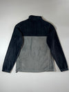 Columbia Black & Grey Colorblock Fleece Jacket (M)