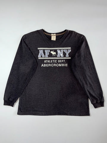 Abercrombie & Fitch “AF NY Athletic Dept” Muscle Fit Long Sleeve Tee (XL)