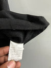 Plain Black Basic Crew Neck T-Shirt (L)