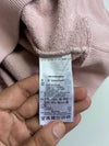 Adidas Originals Blush Pink Double Logo Oversized Sweatshirt (2XL)
