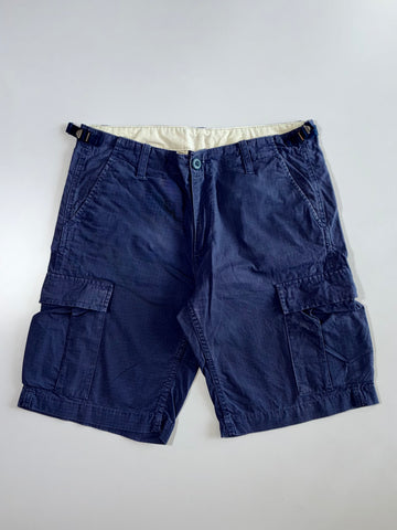 Carhartt WIP Navy Aviation Cargo Shorts (W:34 |L:20)