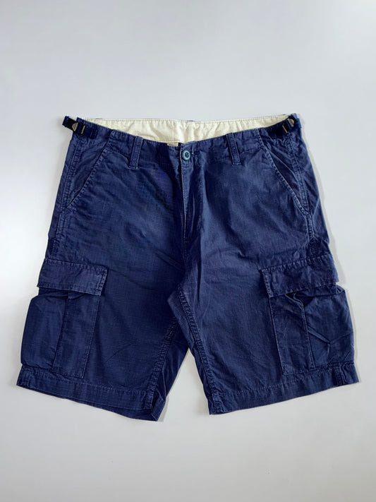 Carhartt WIP Navy Aviation Cargo Shorts (W:34 |L:20)
