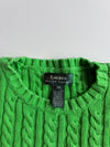 Lauren Ralph Lauren Cable Knit Crest Sweater – (XL)