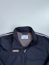 Champion Navy Stripe Sleeve Windbreaker Track Jacket (ML)