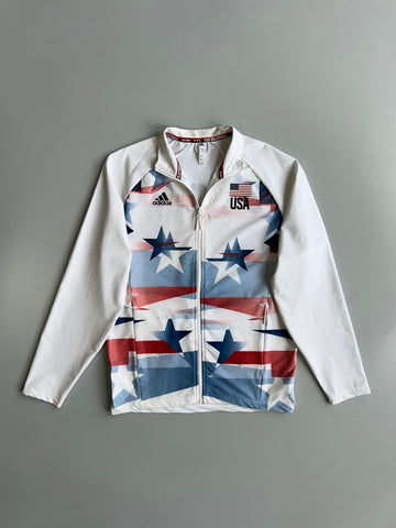 Adidas | USA Volleyball Official Team Warm-Up Jacket (L)