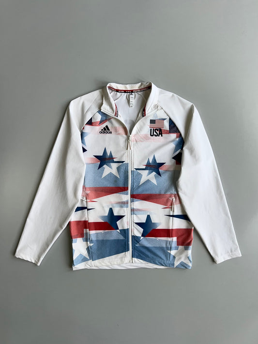 Adidas | USA Volleyball Official Team Warm-Up Jacket (L)