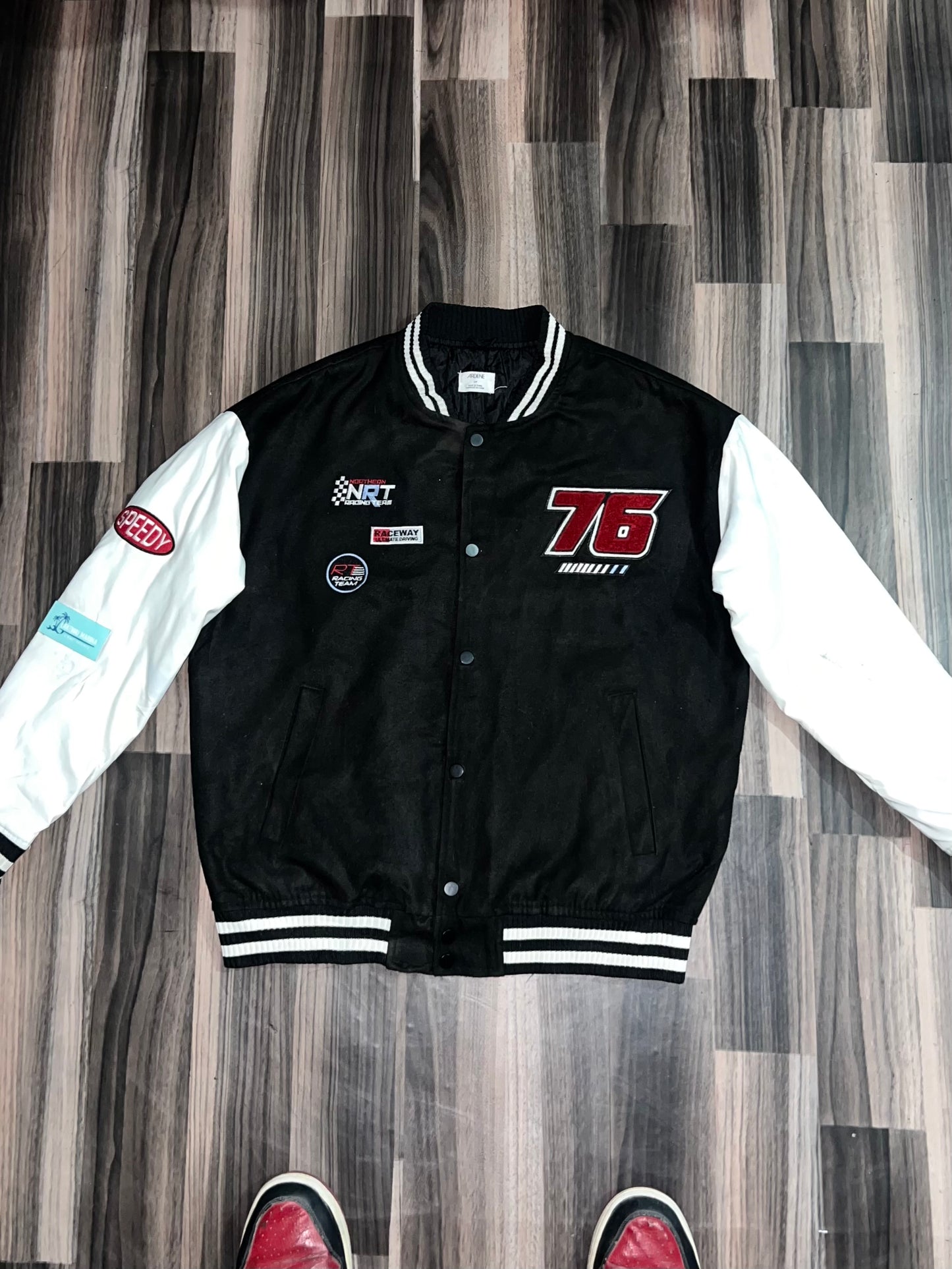 ZPremium Leather Sleeves Jacket S/M