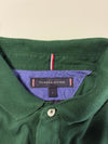 Tommy Hilfiger Flag Logo Pique Polo – Forest Green (L)