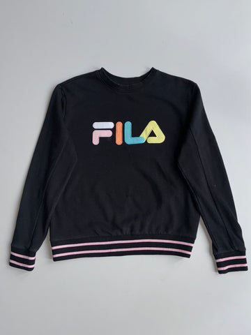 Fila | Embroidered Logo Crewneck Black (M)