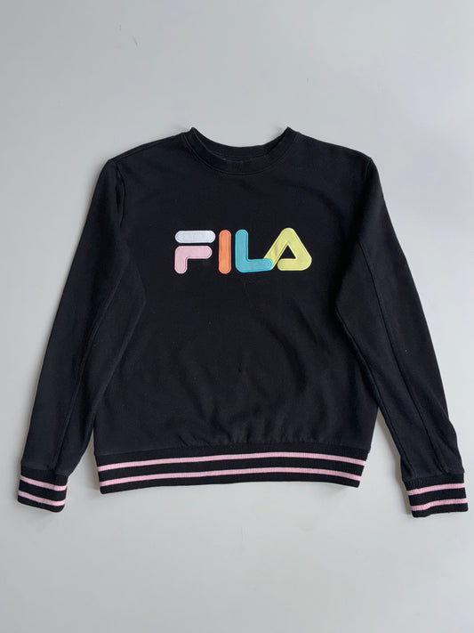 Fila | Embroidered Logo Crewneck Black (M)